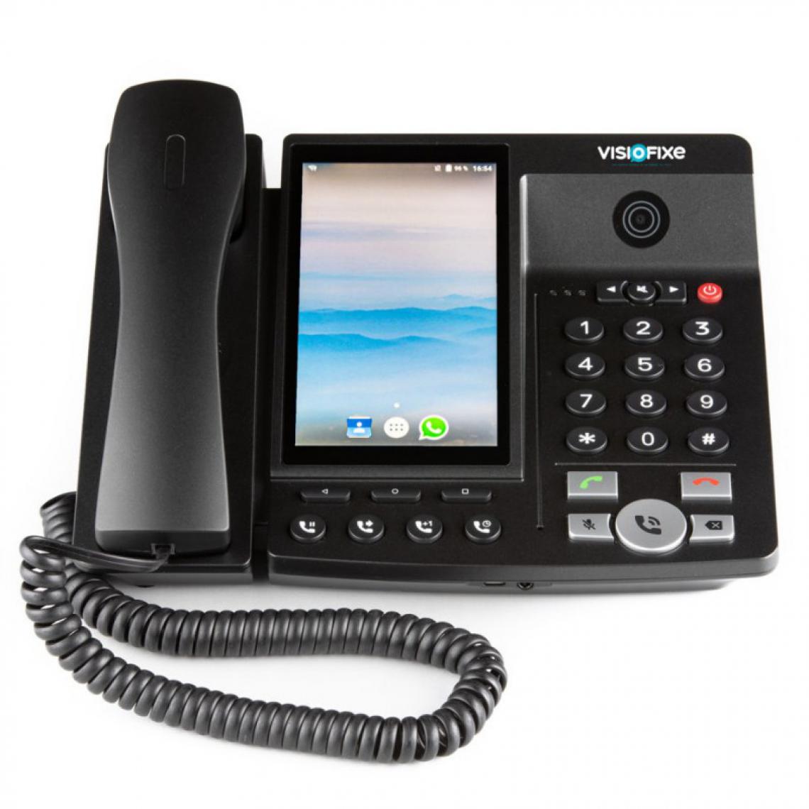 Téléphone Fixe GSM SQ Mobile LS-200 - 4G LTE Visioconférence